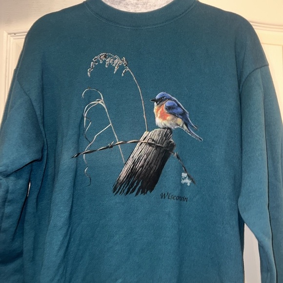 Vintage Bird 90s Style Sweatshirt - Picture 2 of 6
